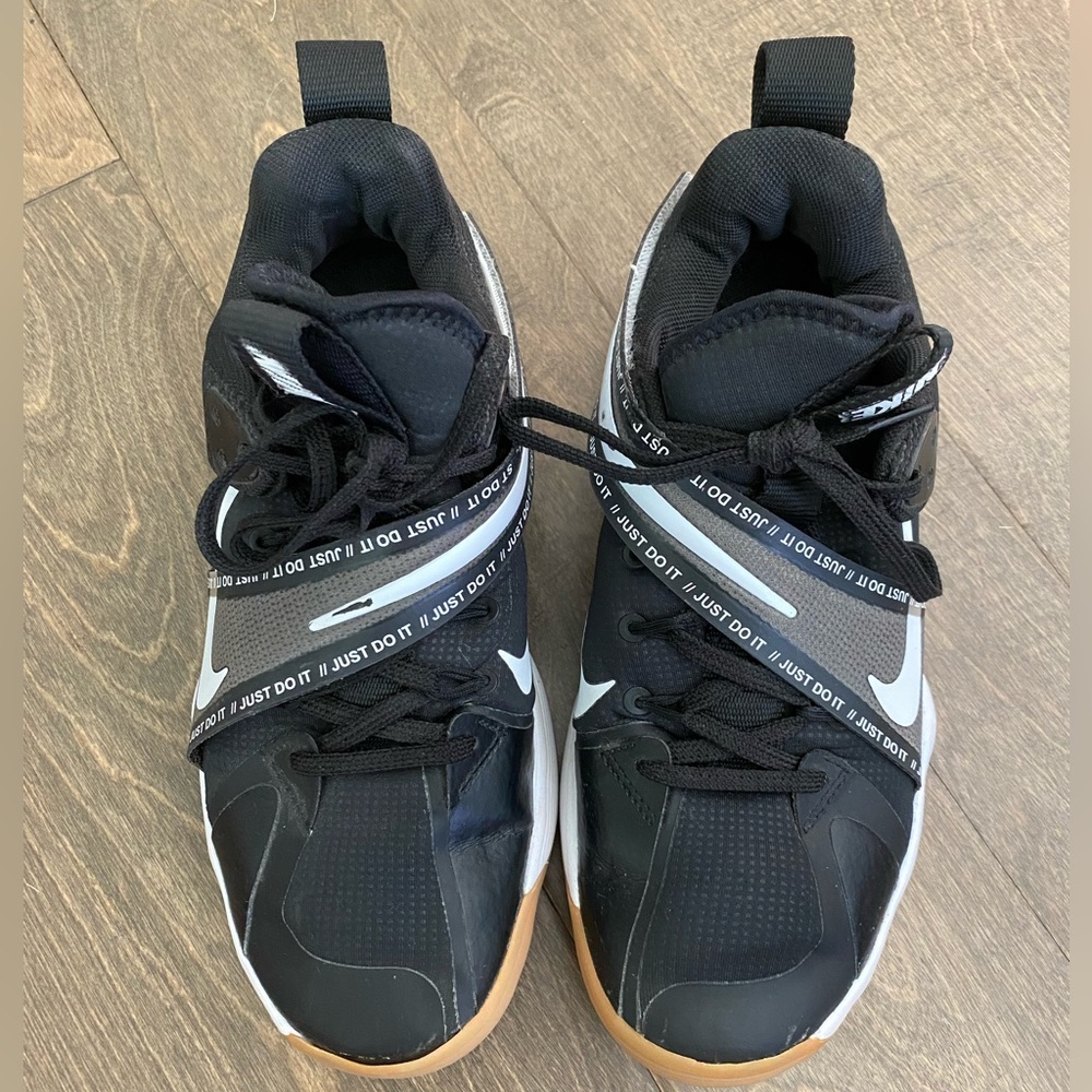 Nike React Hyperset Black White Volleyball Sneaker Sh… Gem